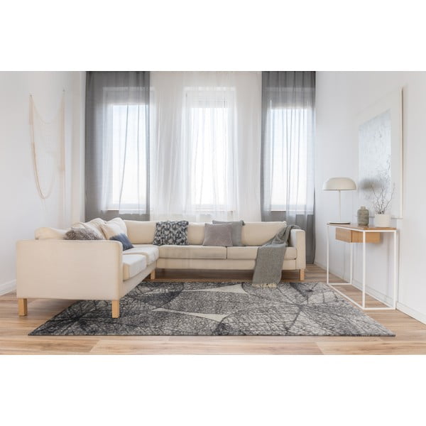 Sivý koberec 160x230 cm Lush – FD-image-1