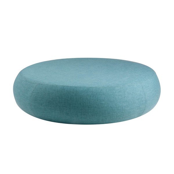 Modrý puf sømcasa Alex, ø 100 cm