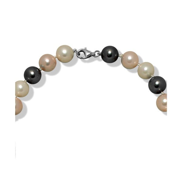 Ružovo-sivý náhrdelník Mara de Vida Perldor, dĺžka 50 cm-image-1