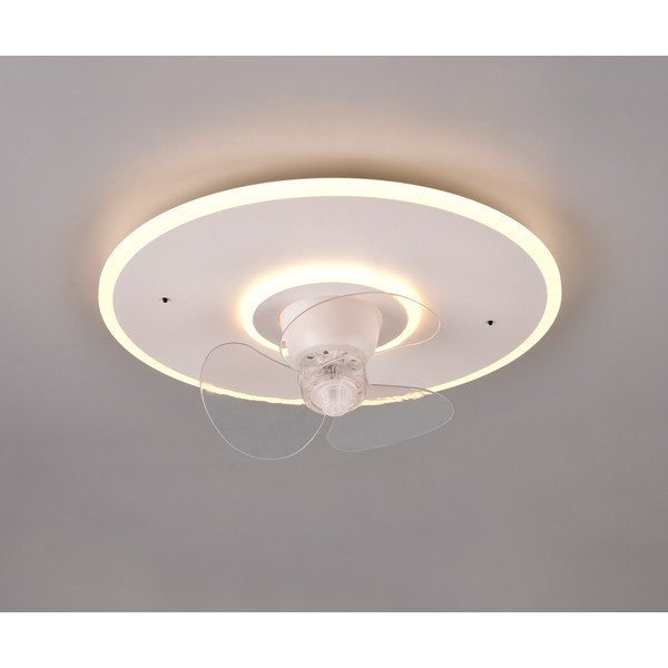 Matne biele LED stropné svietidlo Nybro – Reality-image-1