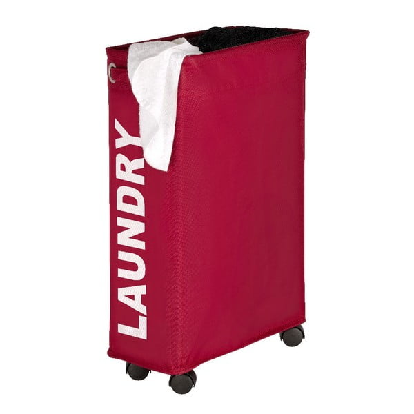 Červený kôš na bielizeň Wenko Corno, 44,4 l-image-3