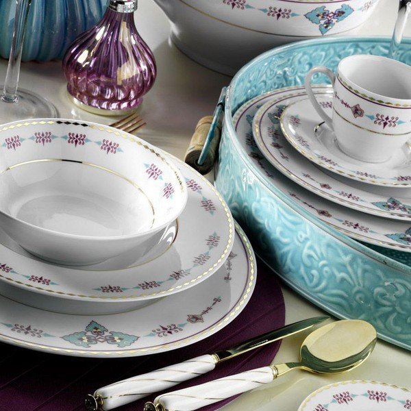 59-dielna sada porcelánového riadu Kutahya Ocean-image-1
