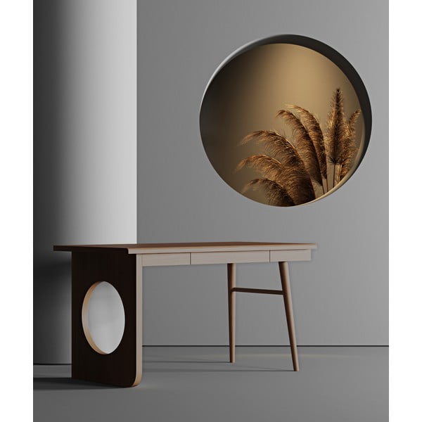 Hnedý písací stôl Woodman Bau-image-2