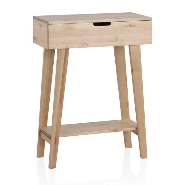 Odkladací stolík z brezového dreva Geese Pure