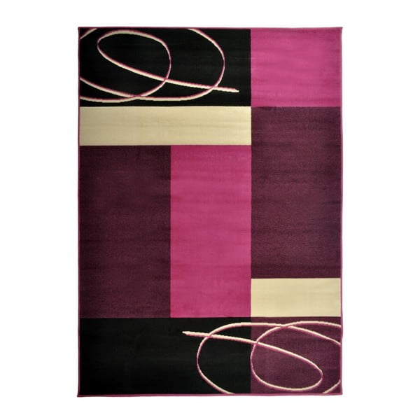 Ružový koberec Hanse Home Prime Pile, 190 x 280 cm
