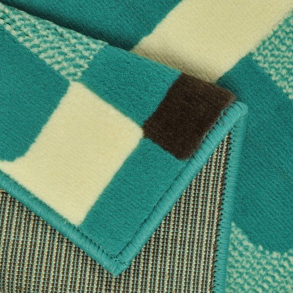 Modrý koberec Hanse Home Hamla Retro, 80 × 150 cm-image-1