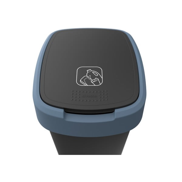 Odpadkový kôš z recyklovaného plastu 25 l Twist - Rotho-image-2