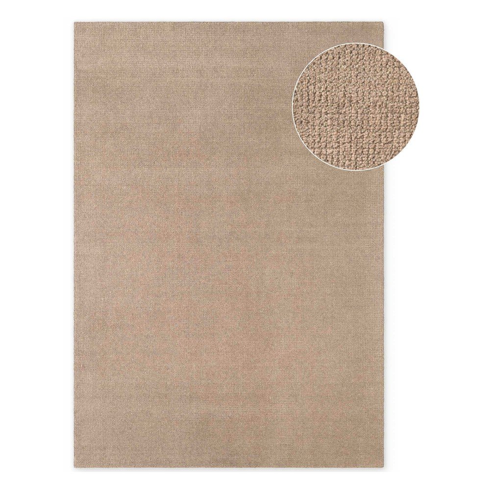 E-shop Béžový ručne tkaný vlnený koberec 120x170 cm Greenwich – Ted Baker