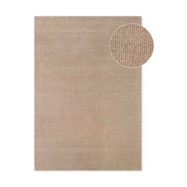 Béžový ručne tkaný vlnený koberec 160x230 cm Greenwich – Ted Baker
