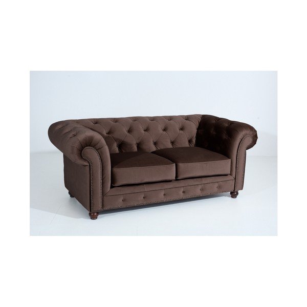 Tmavohnedá pohovka Max Winzer Orleans Velvet, 196 cm-image-2