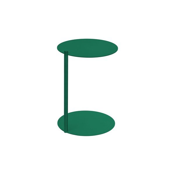 Oceľový okrúhly odkladací stolík 41x40 cm Ande – noo.ma-image-2