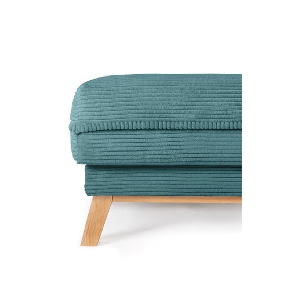 Tyrkysovomodrá menčestrová podnožka Tori – Bonami Selection-image-3