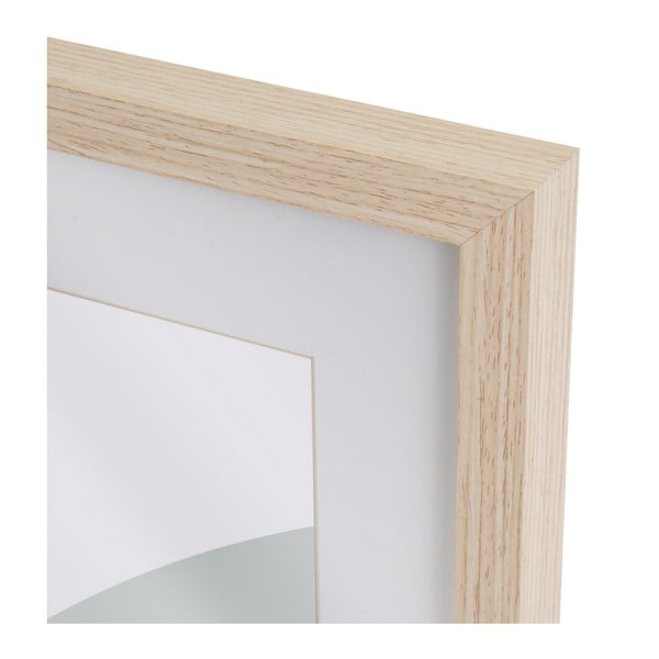 Rámček na stenu v prírodnej farbe 32x42 cm Sencillo – Casa Selección-image-4