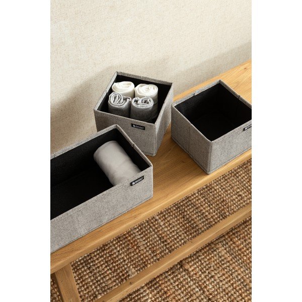 Látkové organizéry do zásuvky v súprave 3 ks Soft Storage – Bigso-image-3