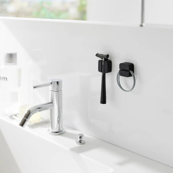 Čierne silikónové multifunkčné držiaky v súprave 2 ks Film Hook – YAMAZAKI-image-4