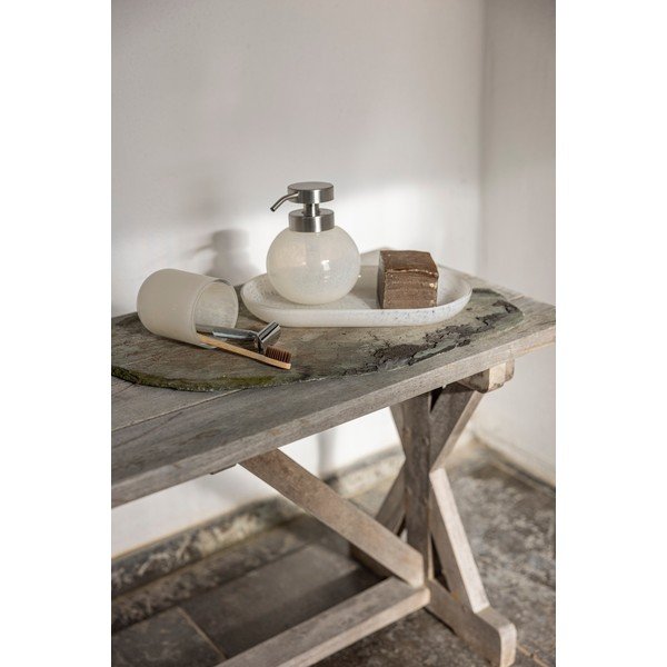 Krémový sklenený dávkovač mydla Opal – Mette Ditmer Denmark-image-1