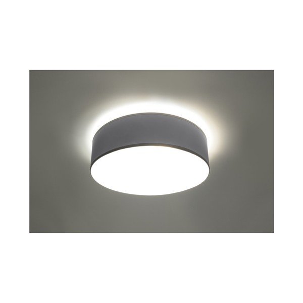 Stropné svietidlo v striebornej farbe ø 35 cm Atis – Sollux-image-1