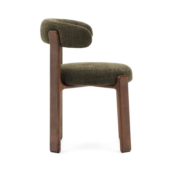 Kaki/hnedá jedálenská stolička z jaseňového dreva Granite – Kave Home-image-4