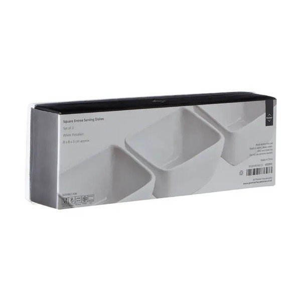 Súprava 3 porcelánových servírovacích misiek Premier Housewares Entree-image-2