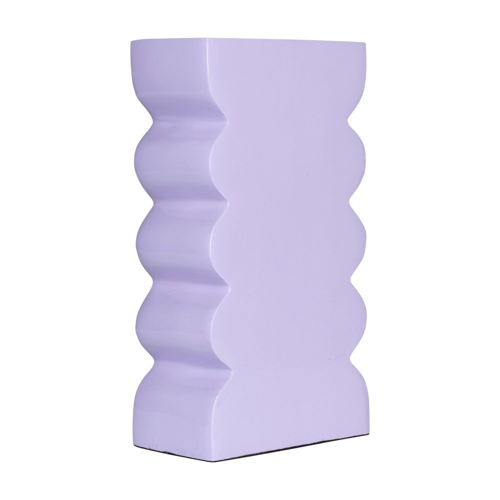 E-shop Fialová hliníková váza (výška 27 cm) Curves – Zuiver