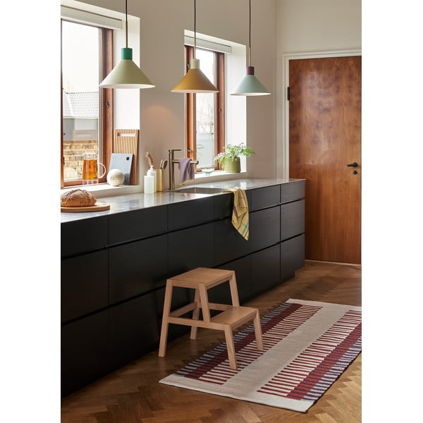 Svetlomodré závesné svietidlo ø 35 cm Crayon – Hübsch-image-4