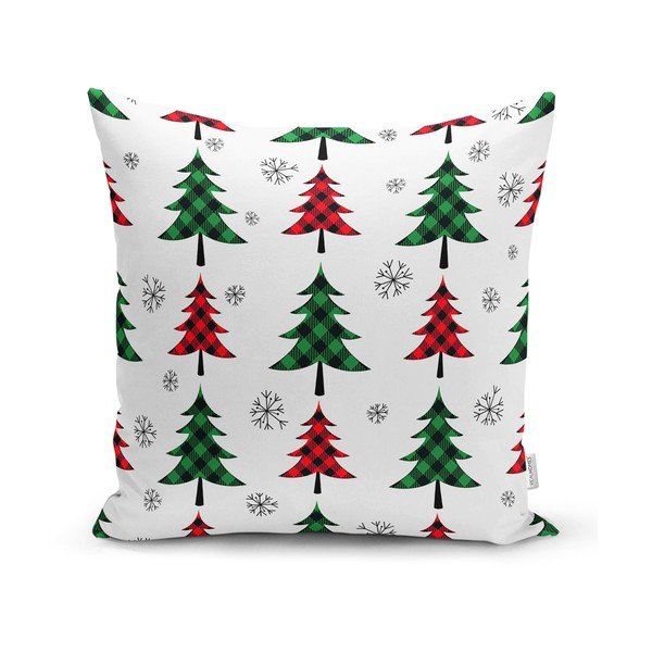 Obliečka na vankúš s vianočným motívom 43x43 cm Tartan – Mila Home