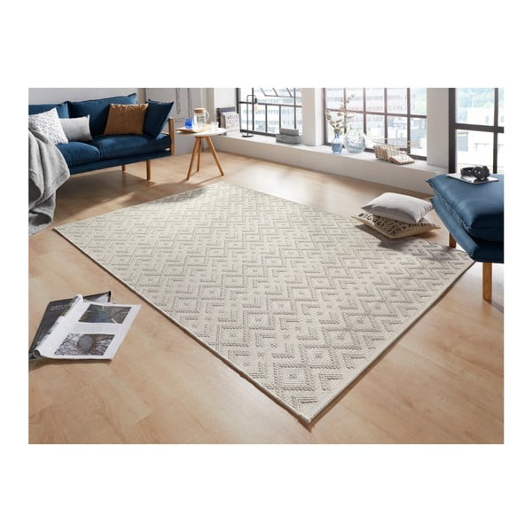 Krémovobiely behúň Zala Living Harmony, 76 × 200 cm-image-3