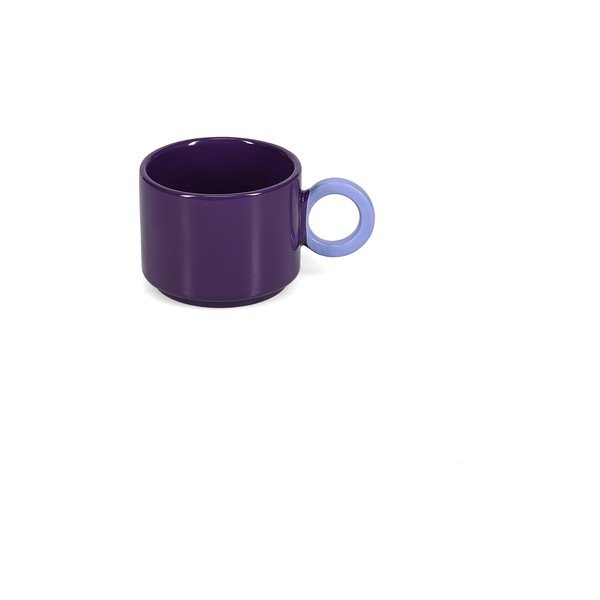 Tmavofialový kameninový hrnček 280 ml Lou – ONA-image-3