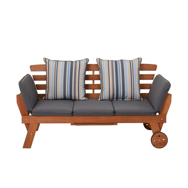 Hnedá drevená záhradná lavica Rincon – Garden Pleasure