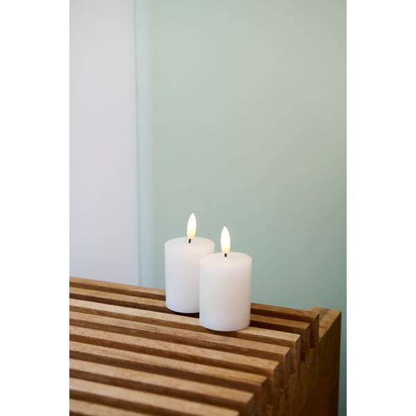 LED sviečky v súprave 2 ks (výška 6,5 cm) Sille Mini Rechargeable – Sirius-image-1