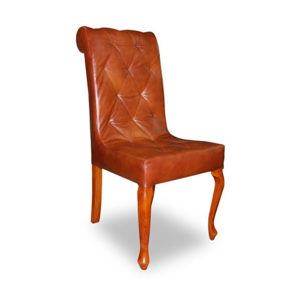 Oranžová jedálenská stolička Massive Home Katie