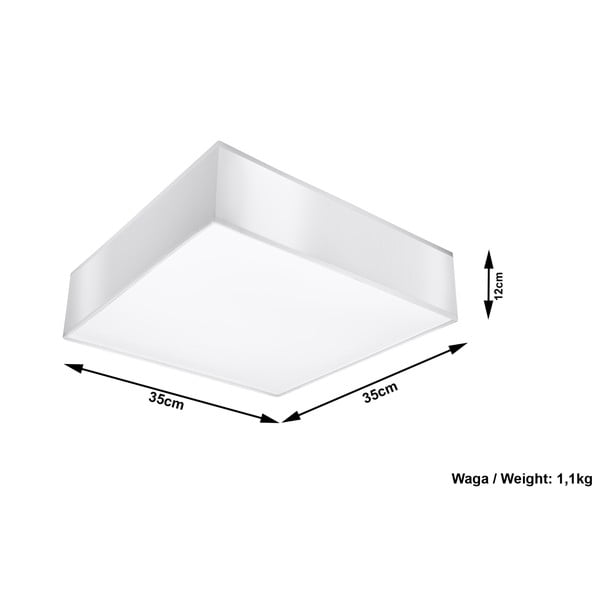 Biele stropné svietidlo Sollux Mitra Ceiling-image-4