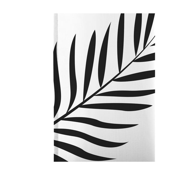 Biely záves 140x300 cm Foliage – Blanc-image-2