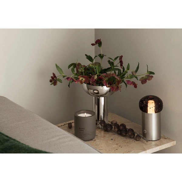 Váza z nehrdzavejúcej ocele v striebornej farbe (výška  21 cm) Miyabi – Blomus-image-2