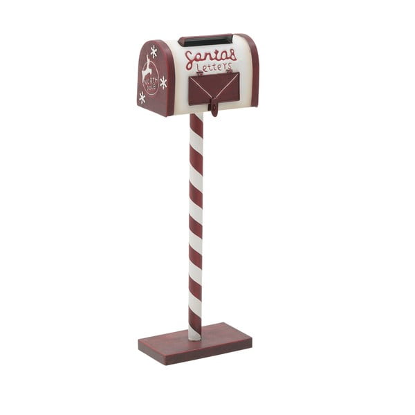 Vianočná dekorácia v tvare poštovej schránky InArt Mailbo× Jane