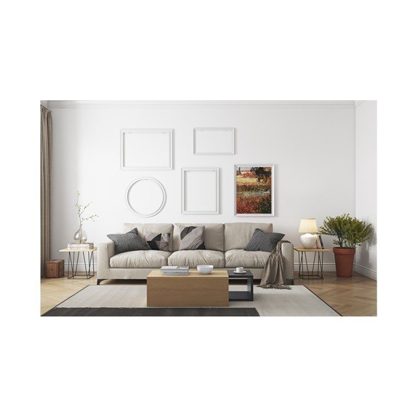 Konferenčný stolík s čiernymi nohami TemaHome Heli×, 50 cm-image-2