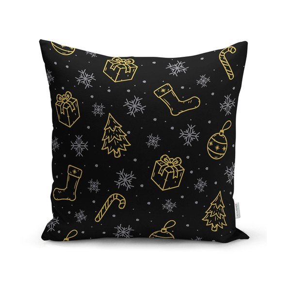 Obliečka na vankúš s vianočným motívom 43x43 cm – Mila Home