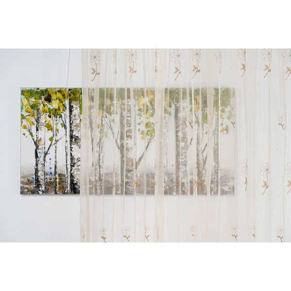 Béžová záclona 140x245 cm Edith – Mendola Fabrics-image-3