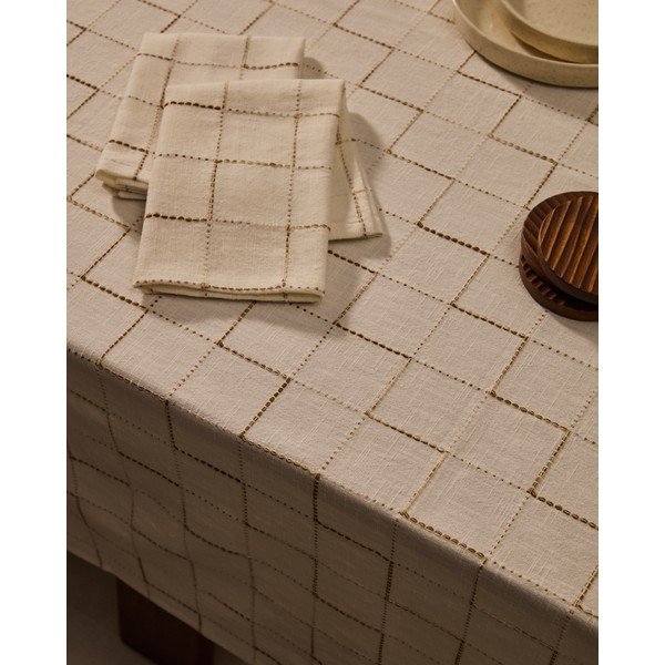 Bavlnený obrus 170x250 cm Ersen – Kave Home-image-3