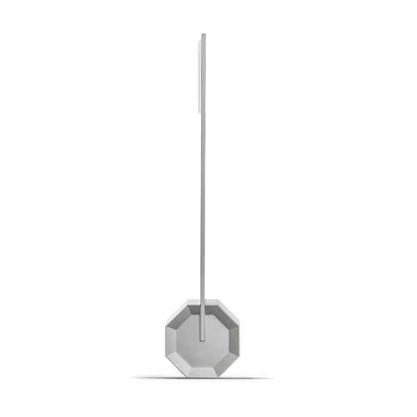 Stmievateľná stolová lampa v striebornej farbe (výška 38 cm) Octagon One – Gingko
