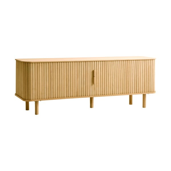 TV stolík v dekore duba v prírodnej farbe 160x56 cm Cavo – Unique Furniture-image-3