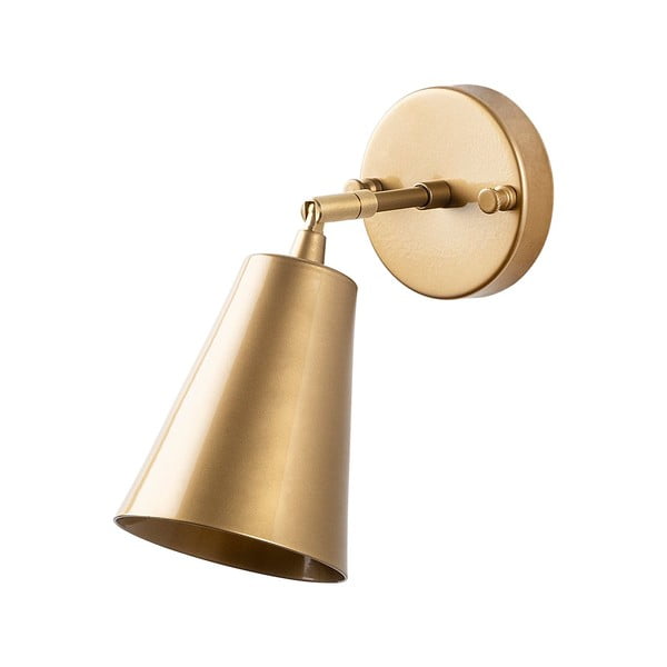 Nástenné svietidlo v zlatej farbe ø 10 cm Evander – Opviq lights-image-2