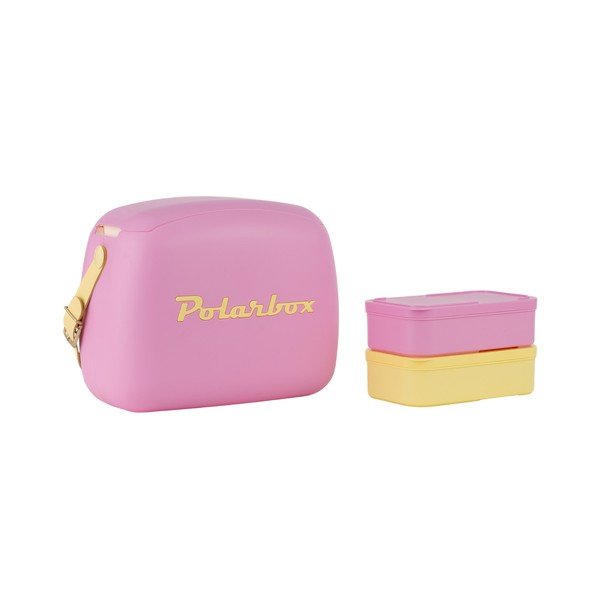 Ružový chladiaci box 6 l Pop – Polarbox