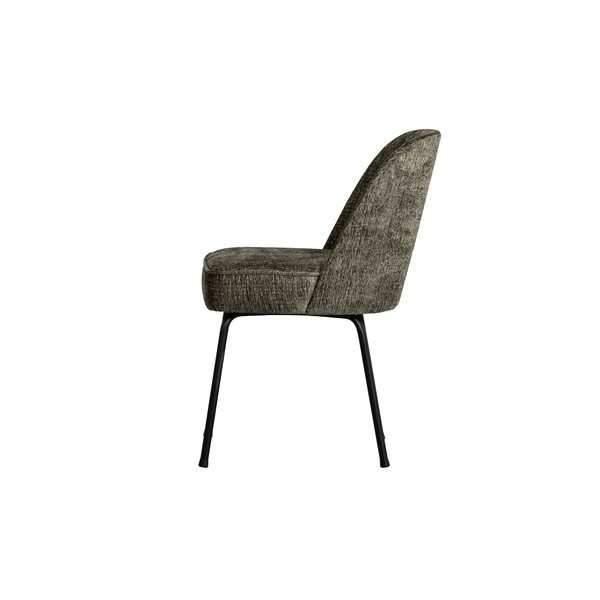 Sivé zamatové jedálenské stoličky v súprave 2 ks Vogue – BePureHome-image-2