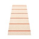 Vnútorný a vonkajší behúň v tehlovej farbe/krémový 70x180 cm Olle Brick Cream – Pappelina