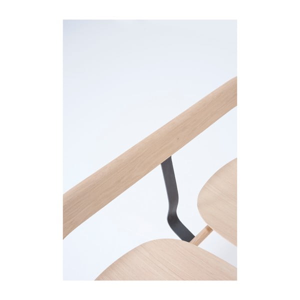 Prírodná lavica z dubového dreva Gazzda Ava-image-4