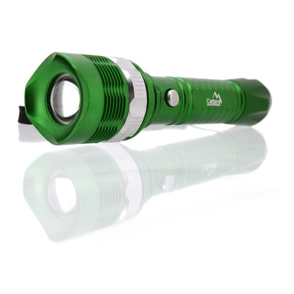 Zelené vreckové LED svietidlo Cattara ZOOM-image-1