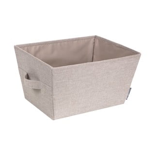 Béžový úložný koš Bigso Box of Sweden Tap, 30 x 22 cm