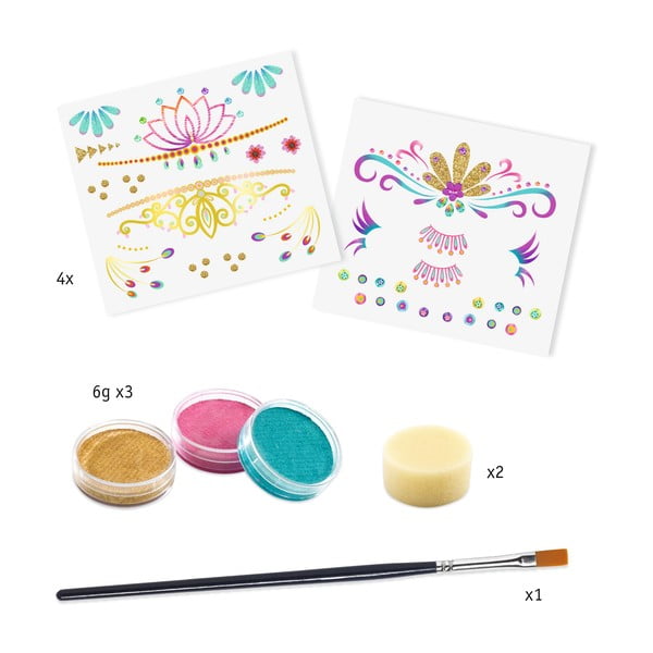 Set maľovanie na tvár Djeco Princezná-image-1