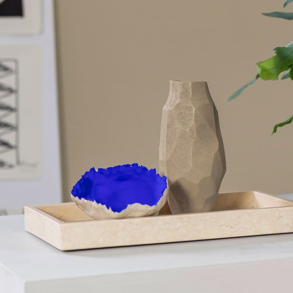 Béžová váza z polyresínu (výška  18 cm) Nuki – Mette Ditmer Denmark-image-1